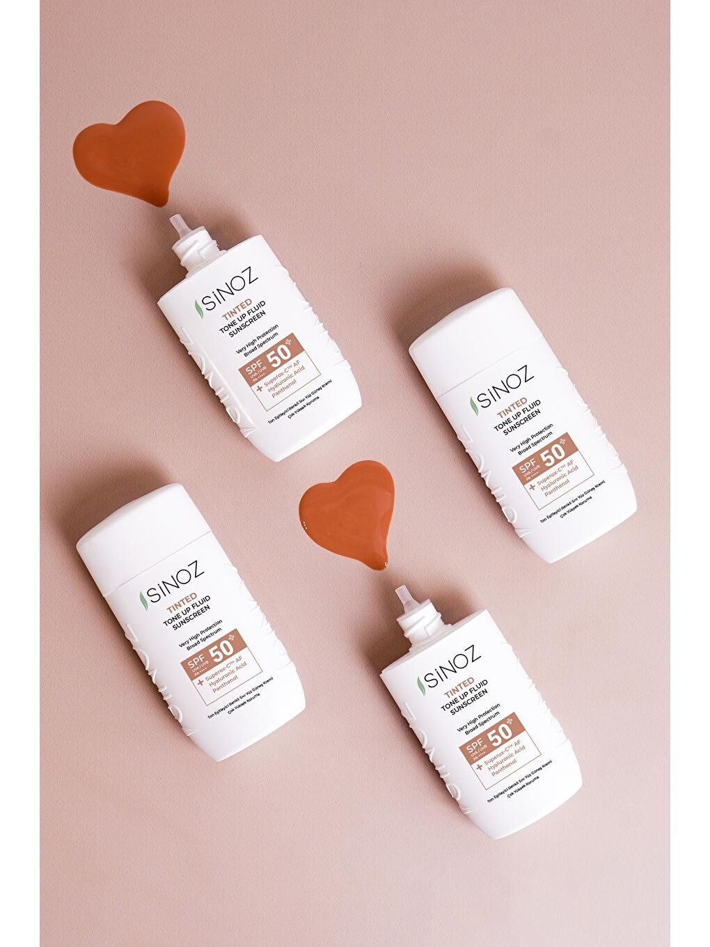 SPF 50+ Tinted Sıvı Güneş Kremi - Yeni Nesil Güneş Filtreleri ile Hibrit Formül 50 ml-3