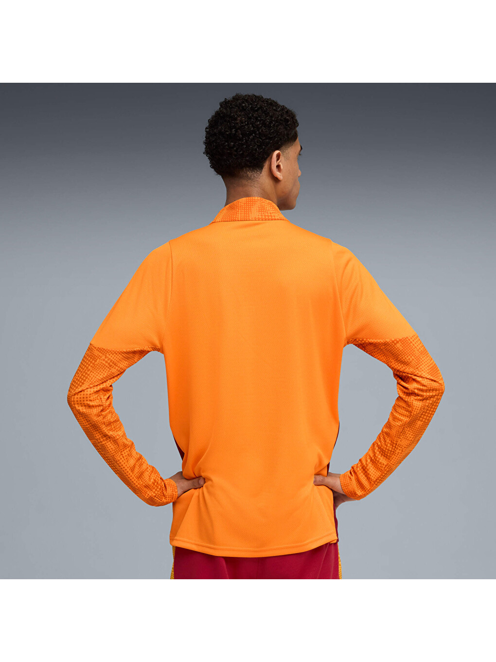 Turuncu GALATASARAY Erkek Antrenman Sweatshirt-2