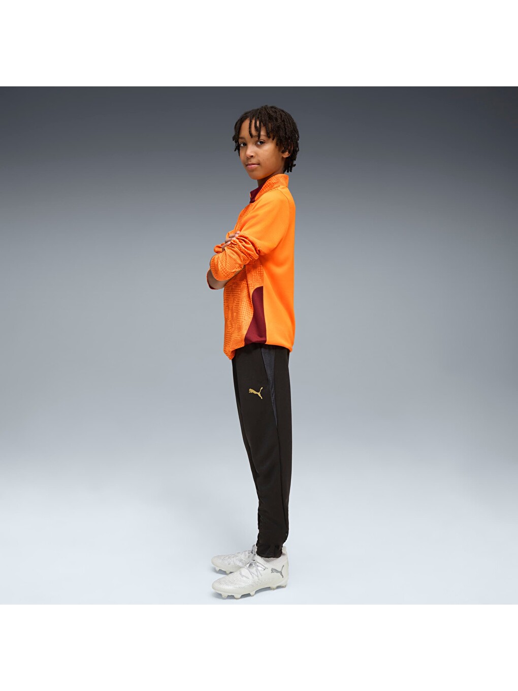 Turuncu GALATASARAY Genç Antrenman Sweatshirt-2