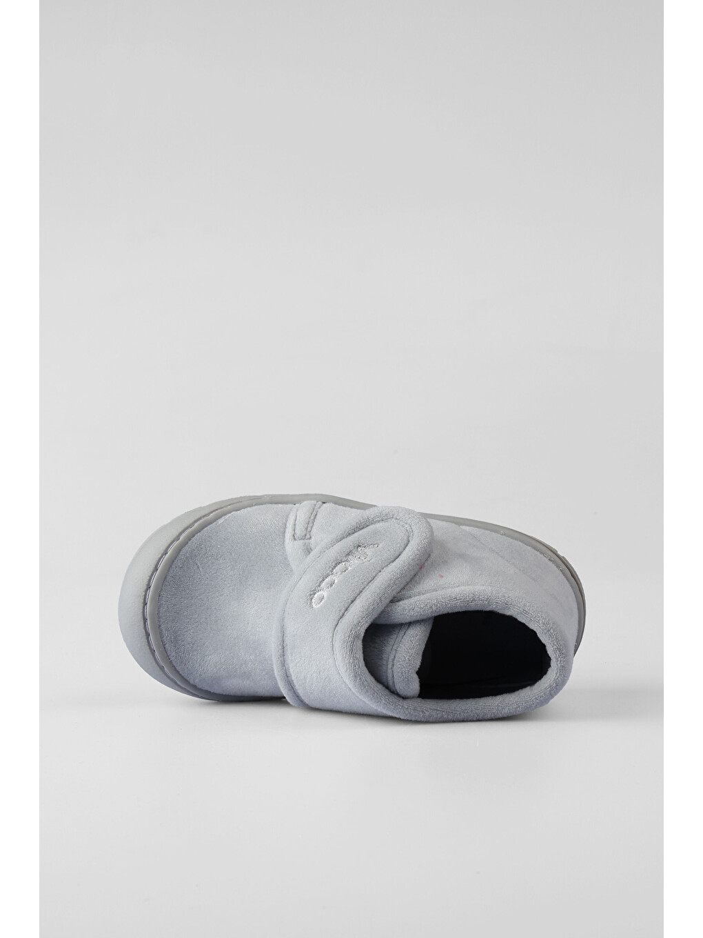 Color Rahat Kalıp Unisex Okul Öncesi Gri Ev Ayakkabası-2