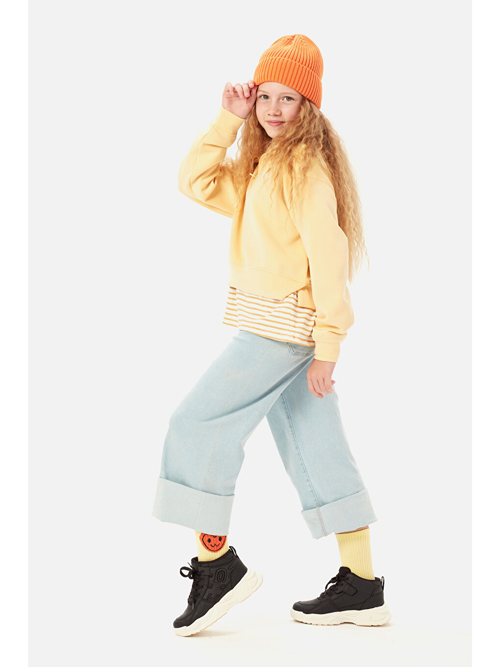 Milas Kürklü Unisex Okul Öncesi Siyah Bot-1
