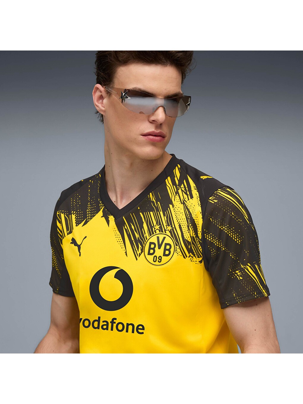 Sarı Borussıa Dortmund 25/26 Erkek İç Saha Forması-4