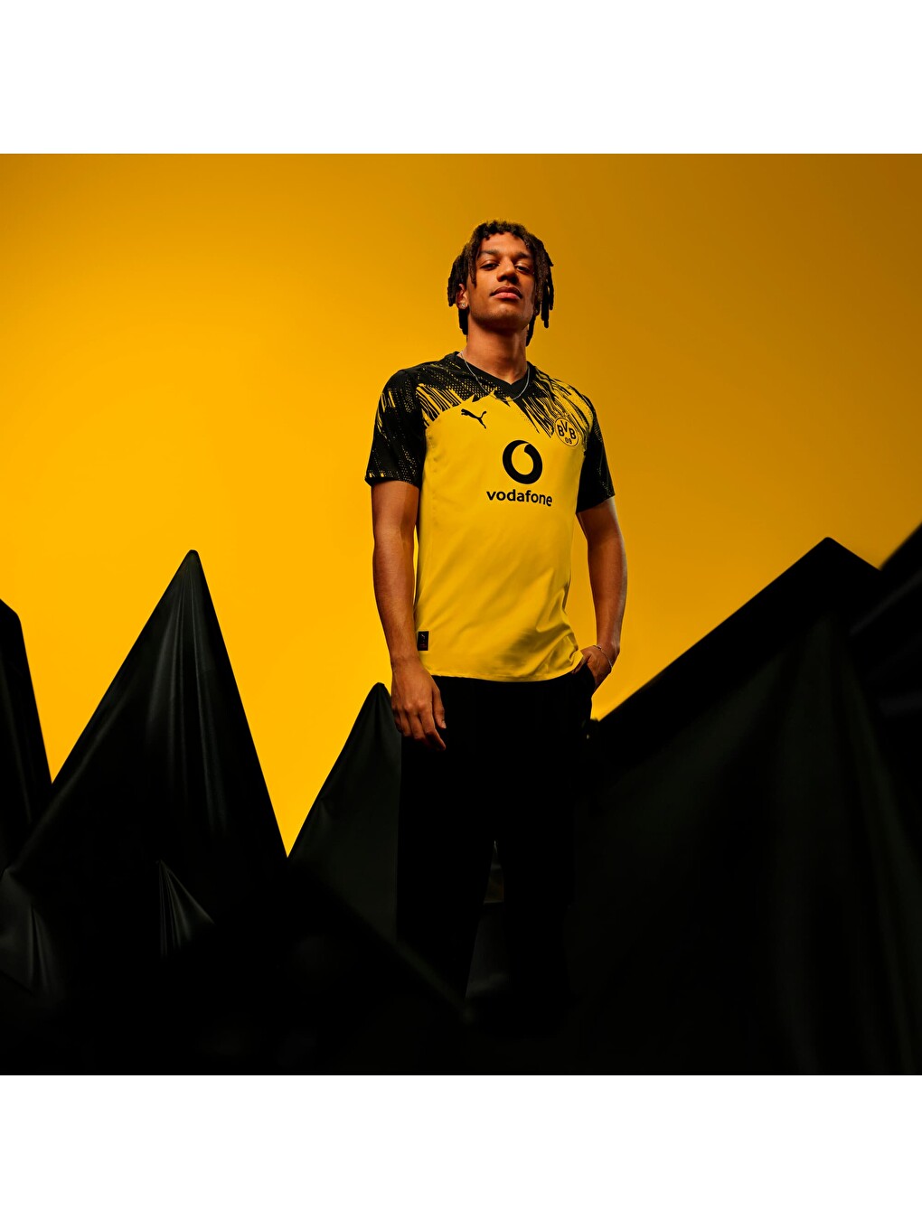 Sarı Borussıa Dortmund 25/26 Erkek İç Saha Forması-6