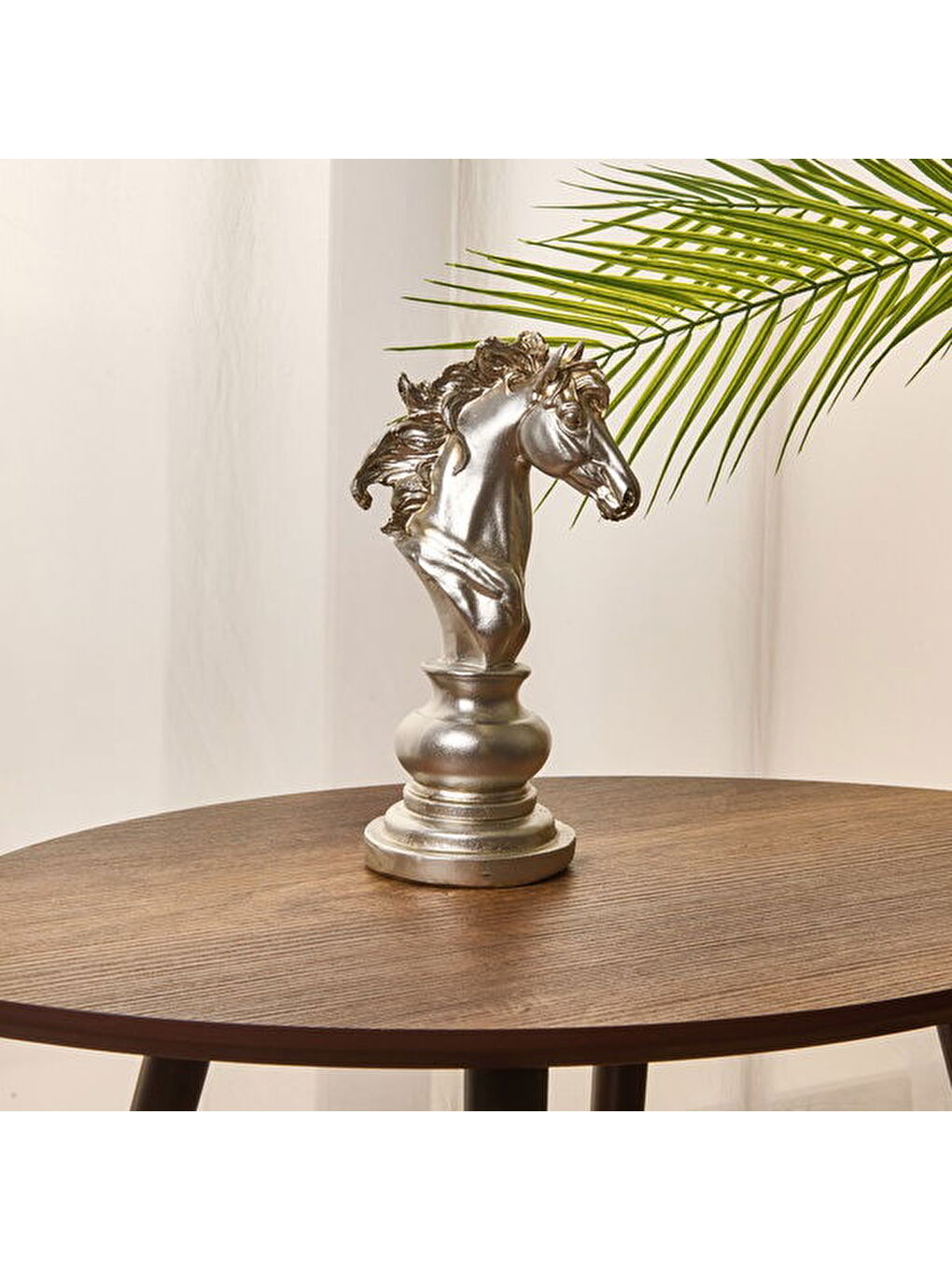 Gri Deco At Dekor - Gümüş - 26,5 cm