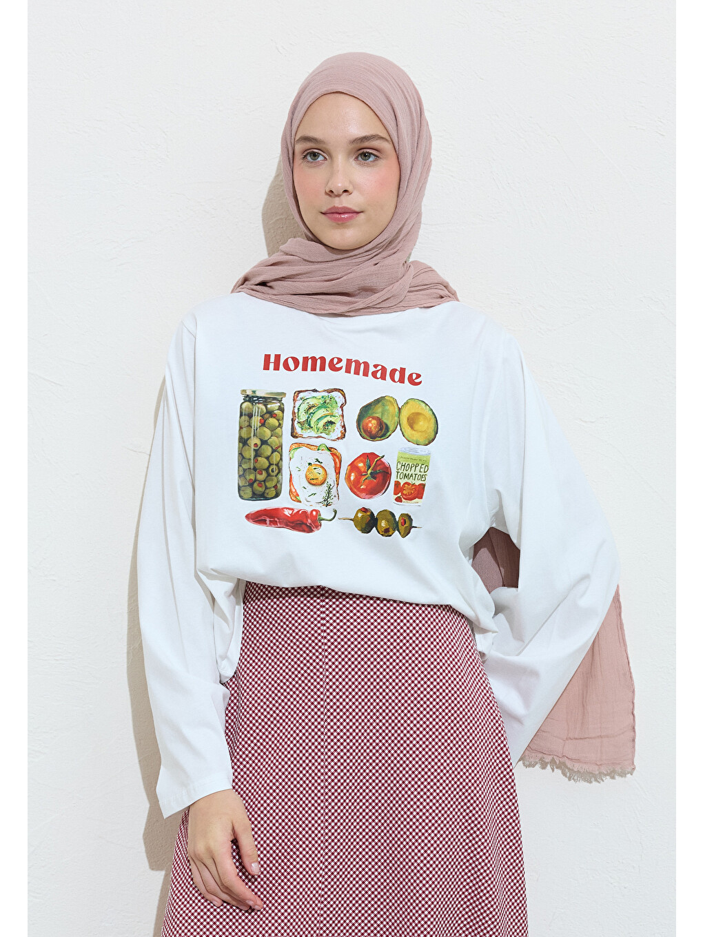 Pembe Pamuklu Keten Şal Turkısh Delıght-1