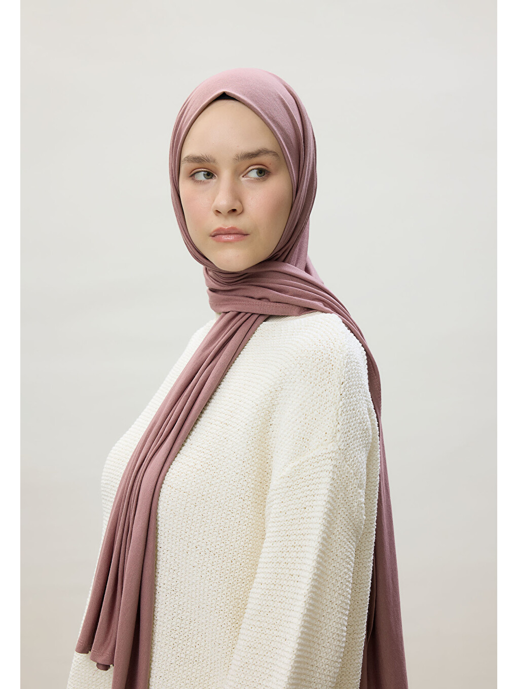 Pembe Penye Şal Gül Kurusu-2