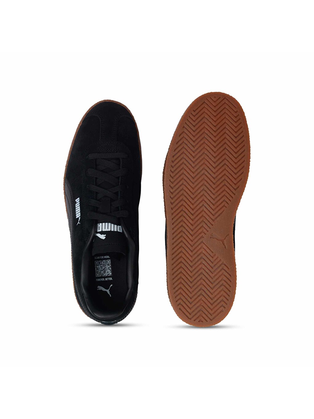 Siyah Club Suede UNISEX Ayakkabı-3