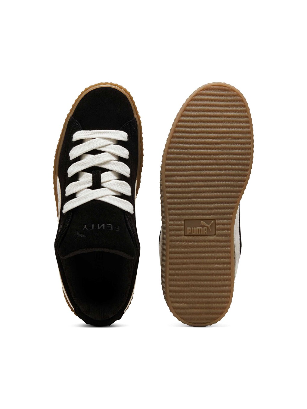 Siyah FENTY x CREEPER PHATTY Ayakkabı-5