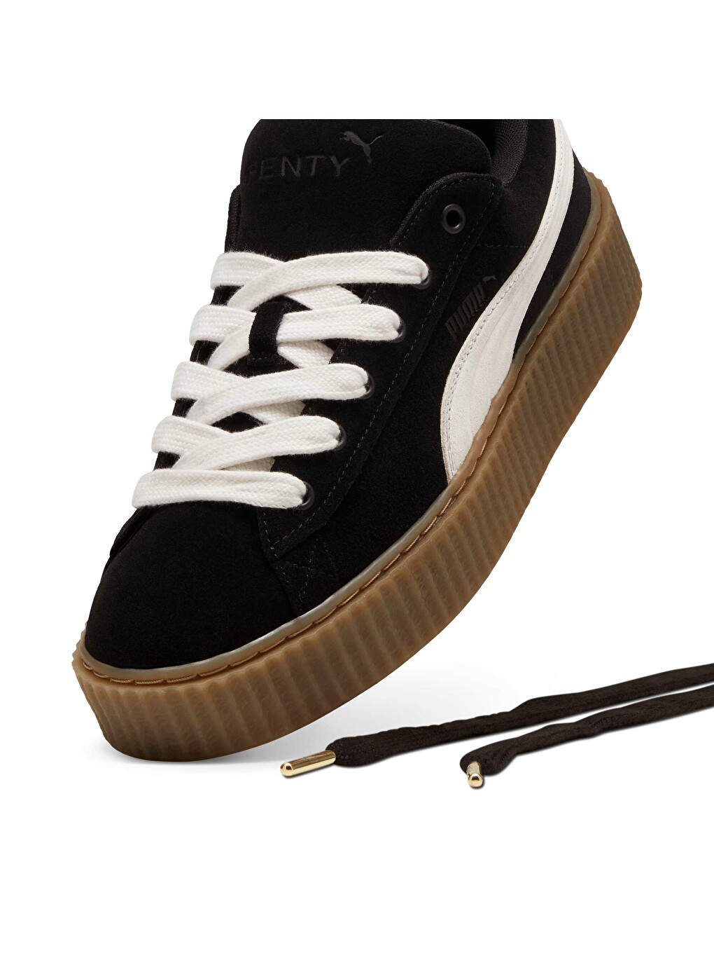 Siyah FENTY x CREEPER PHATTY Ayakkabı-7