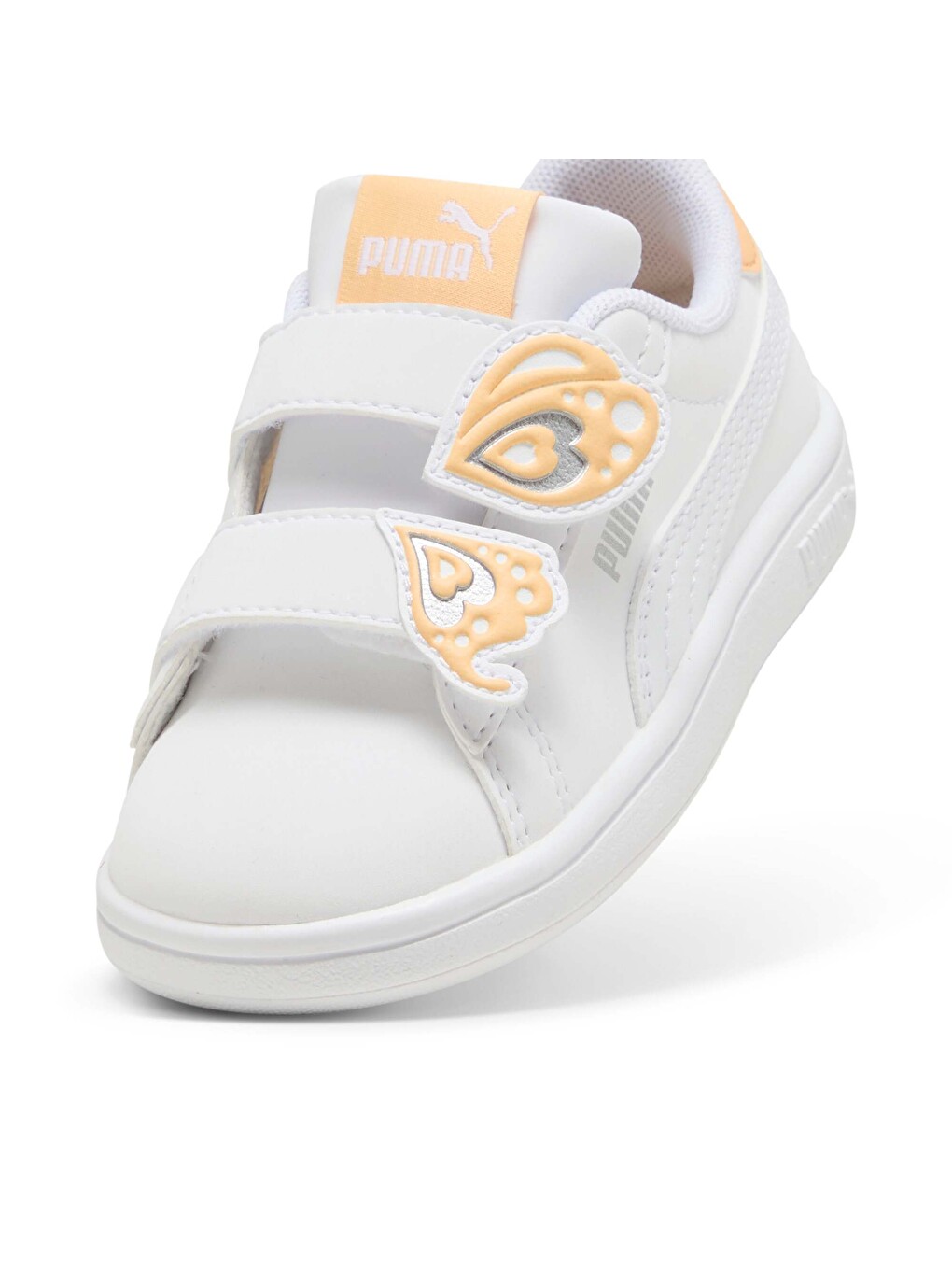Beyaz Smash 3.0 Butterfly Bebek Ayakkabısı-4