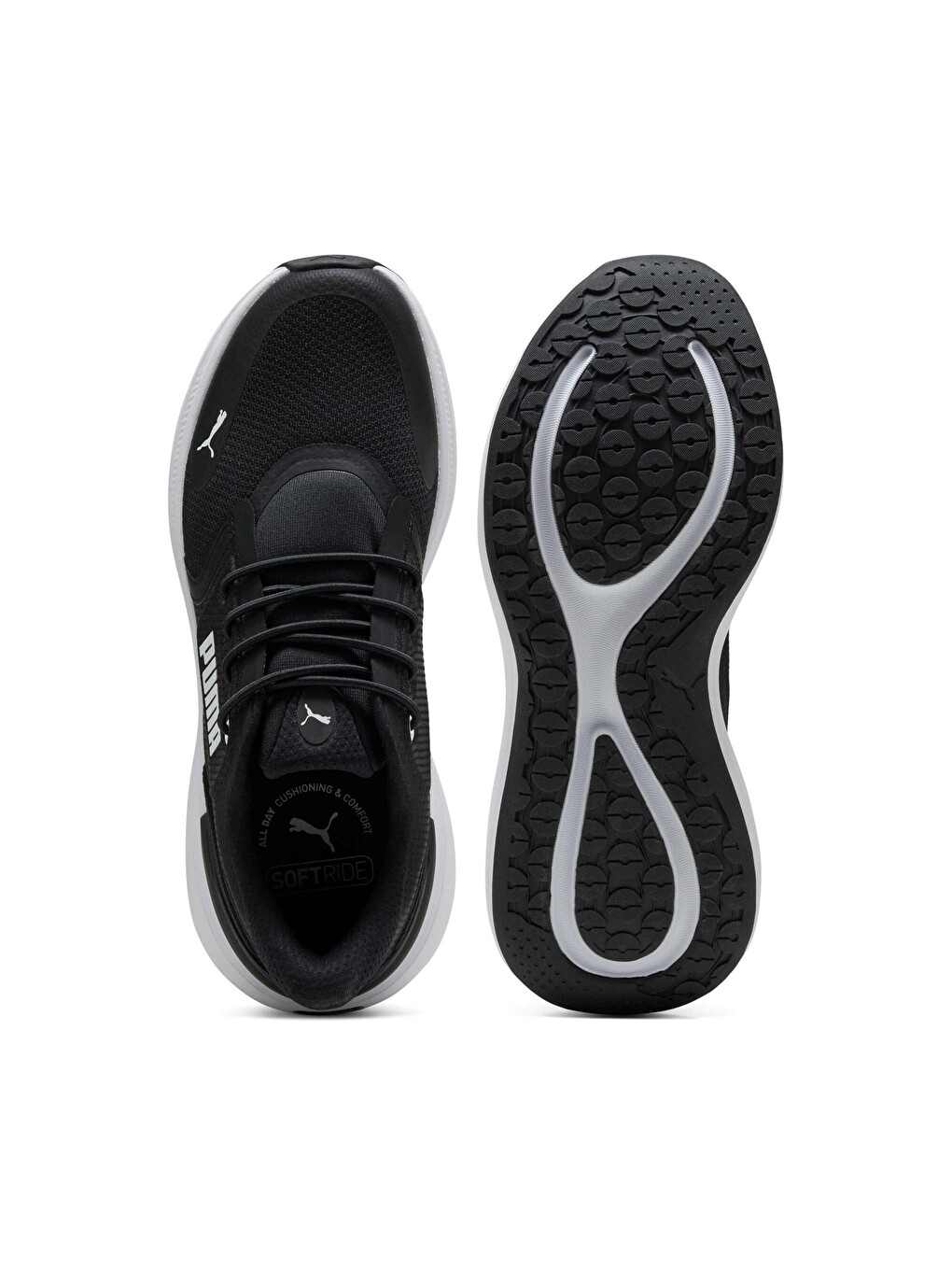 Siyah SOFTRIDE Exo SHIFT UNISEX Ayakkabı-3