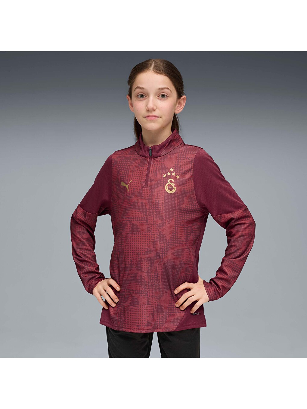 Kırmızı GALATASARAY Genç Antrenman Sweatshirt-5