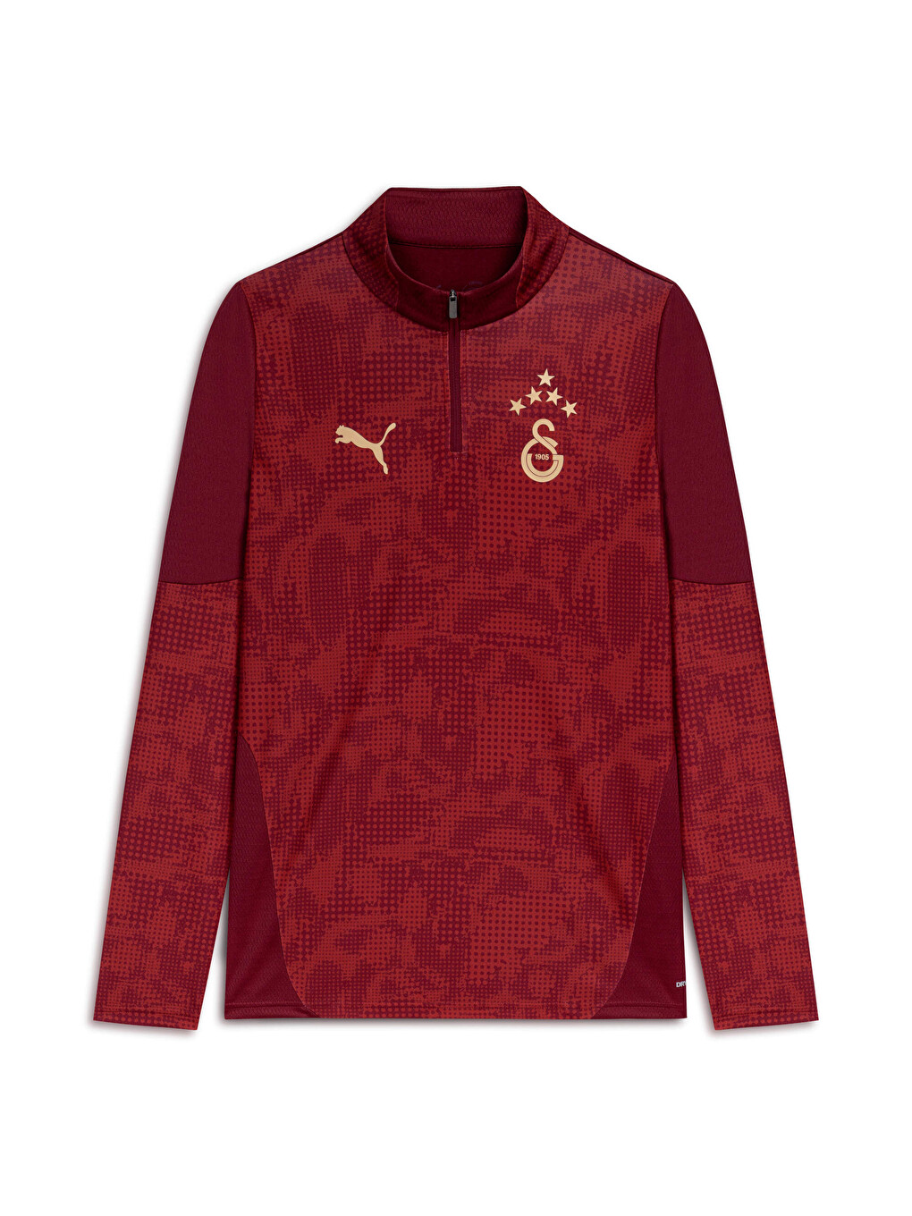 Kırmızı GALATASARAY Erkek Antrenman Fermuarlı Üst
