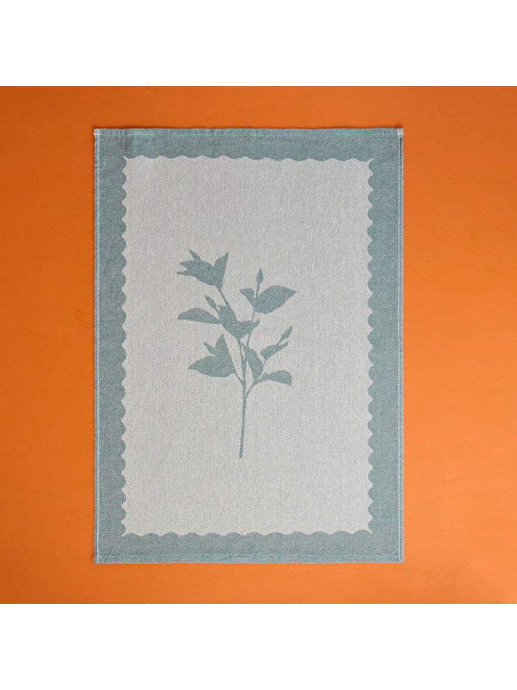 Soft Flower Kurulama Bezi - Yeşil - 40x60 cm-1