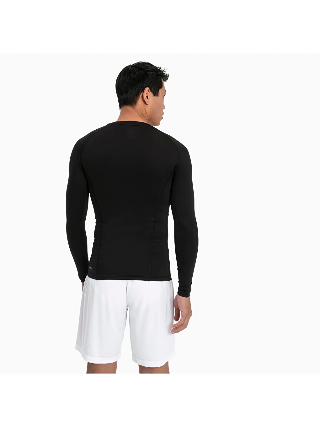 Siyah LIGA Football Baselayer Erkek Uzun Kollu Tişört-3