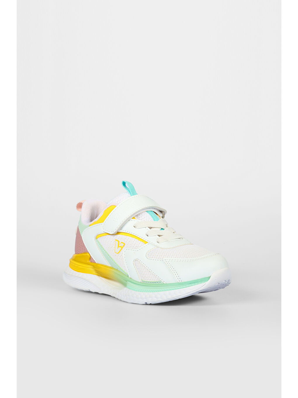 Massa Hafif Kız Okul Öncesi Beyaz/Pudra Sneaker-2