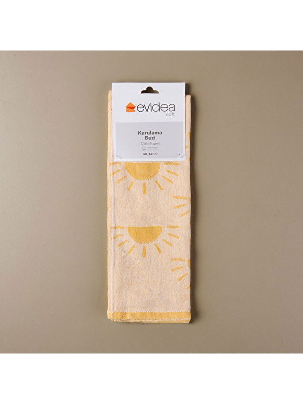 Soft Sun Kurulama Bezi - Sarı - 40x60 cm-6