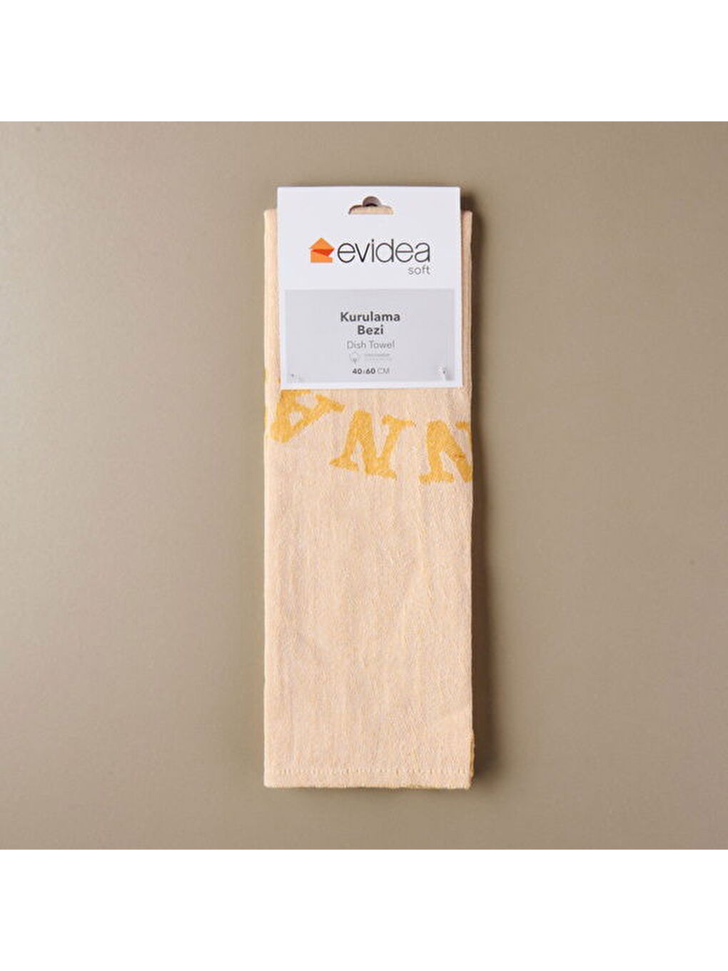 Soft Good Day Kurulama Bezi - Sarı - 40x60 cm-4