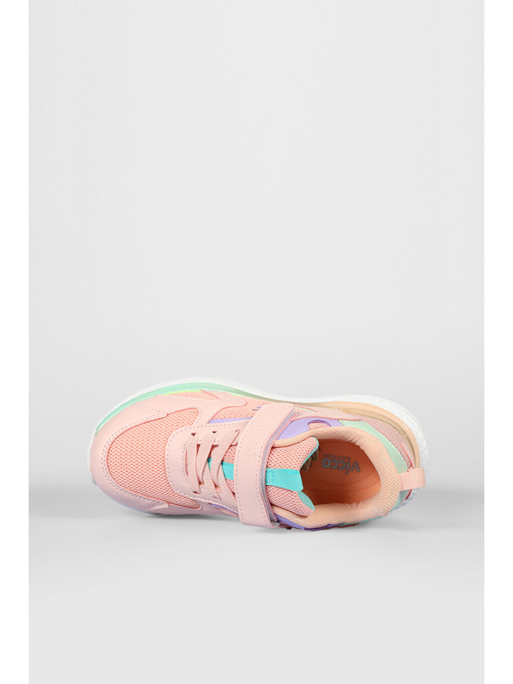 Vicco Pembe Massa Hafif Kız Okul Öncesi Pudra Sneaker - 5