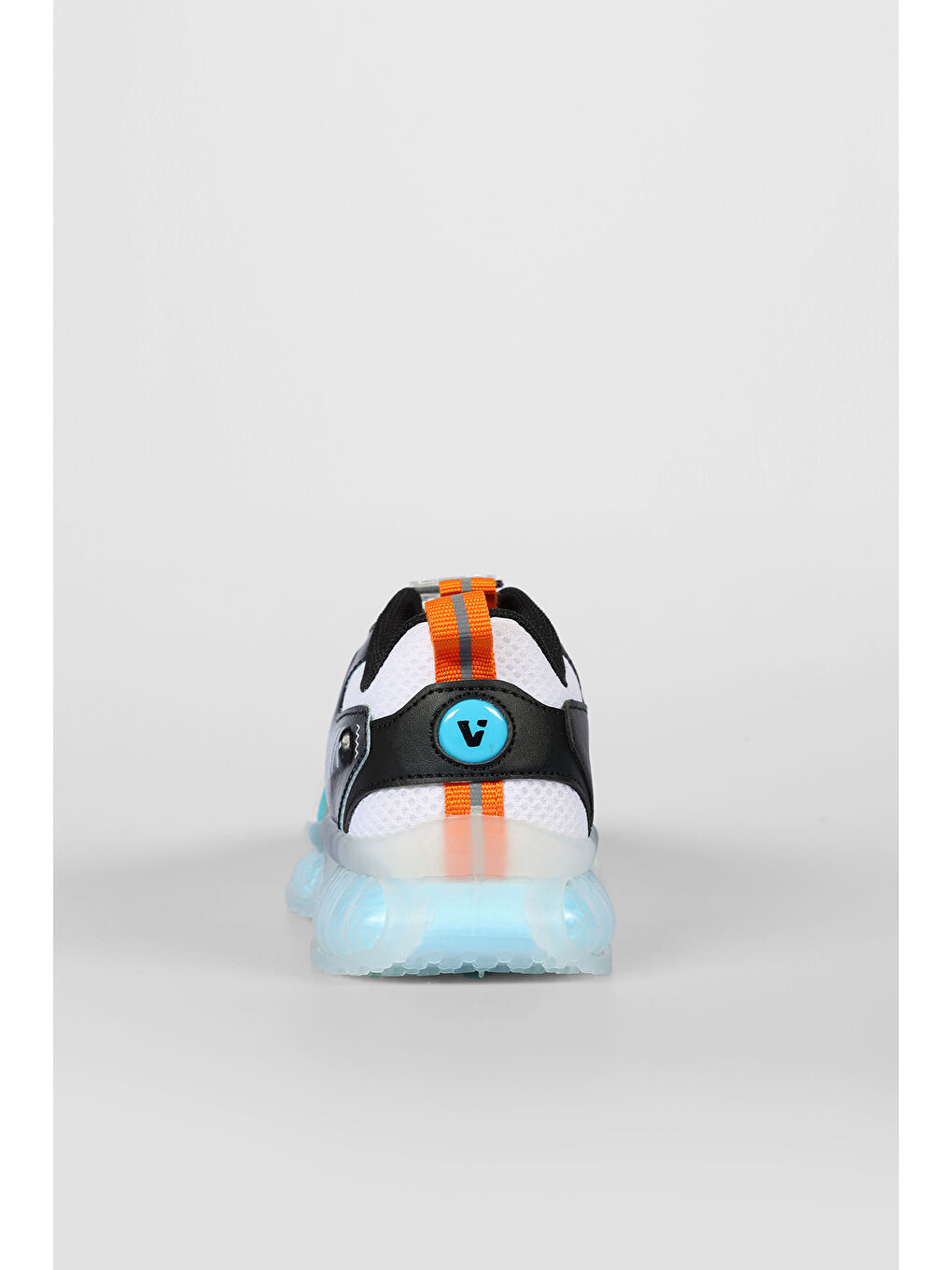 Corn Havalı Taban Erkek Çocuk Okul Öncesi Beyaz/Siyah Spor Ayakkabı-4