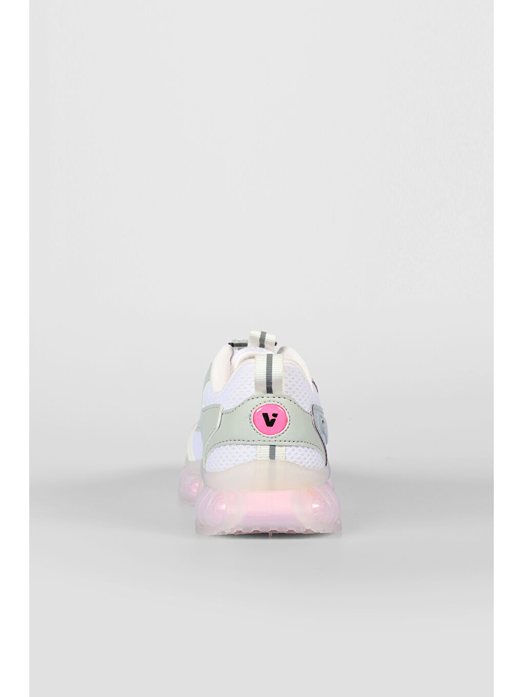 Corn Havalı Taban Kız  Çocuk Okul Öncesi Beyaz/Pembe Spor Ayakkabı-7