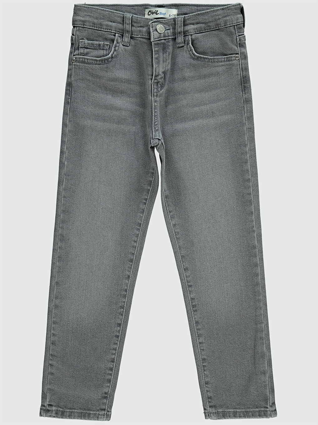 Boys Erkek Çocuk Pantolon 6-9 Yaş Gri