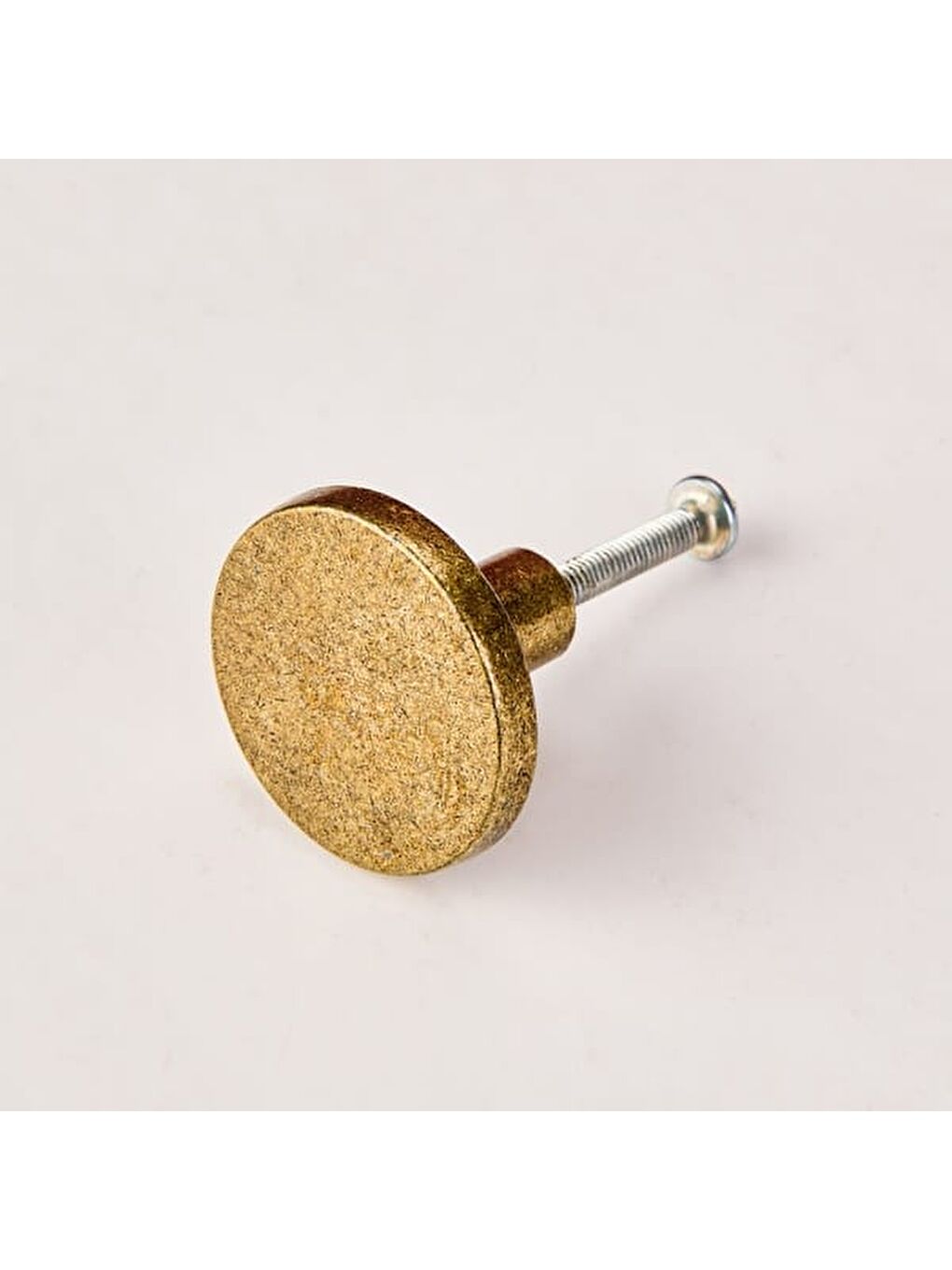 Kahverengi Esila Düğme Kulp - Antik-5