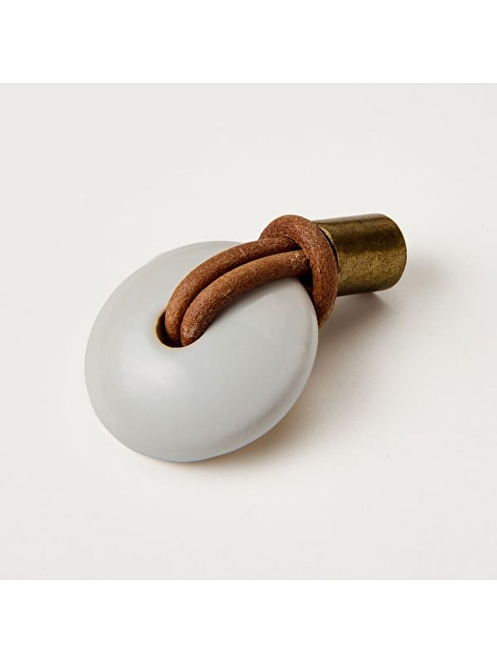 Bohem Sarkaç Düğme Kulp - Beyaz / Antik-7