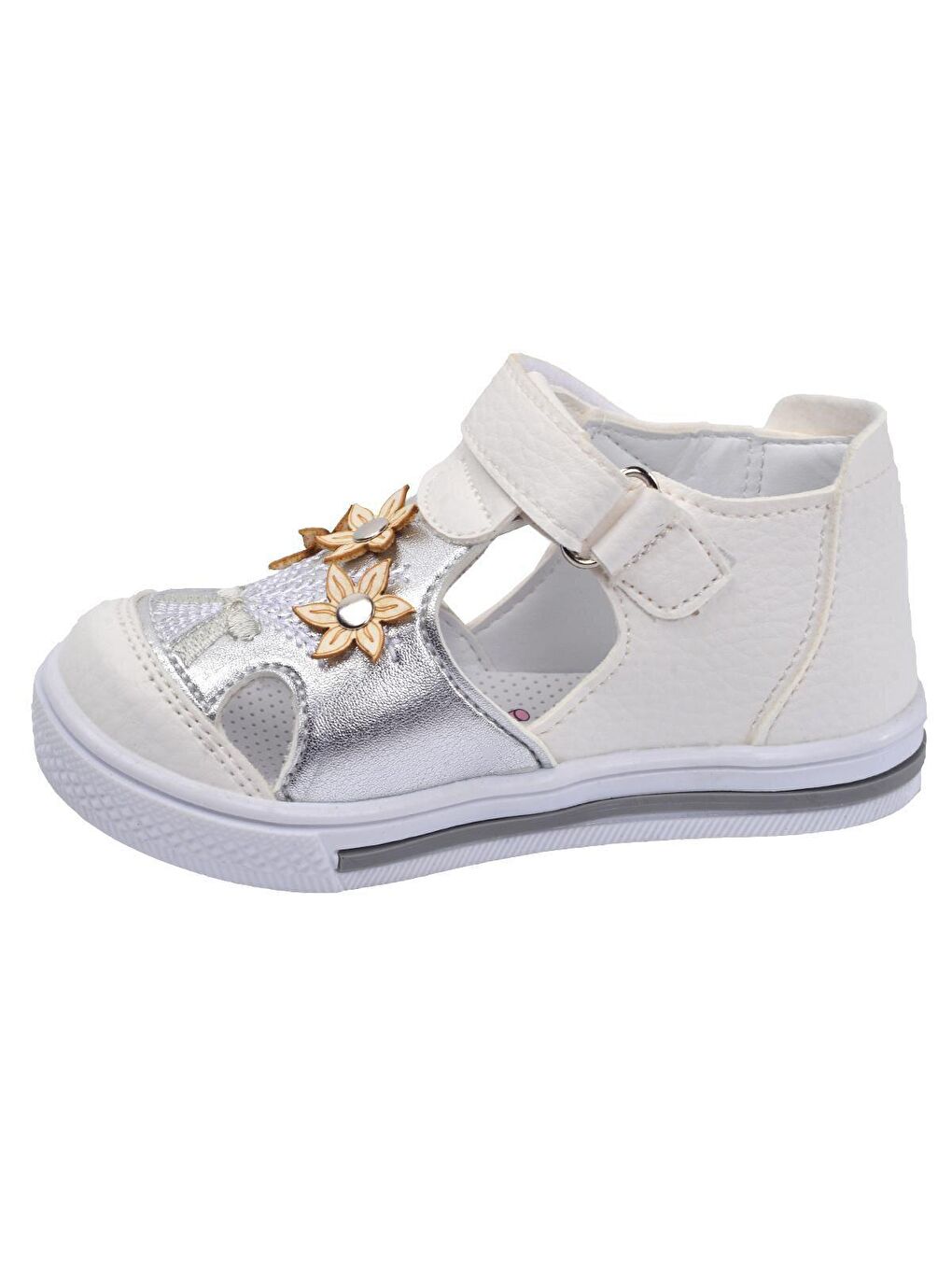 Beyaz Günlük Kız Çocuk Sandalet Şb 2211-16-2