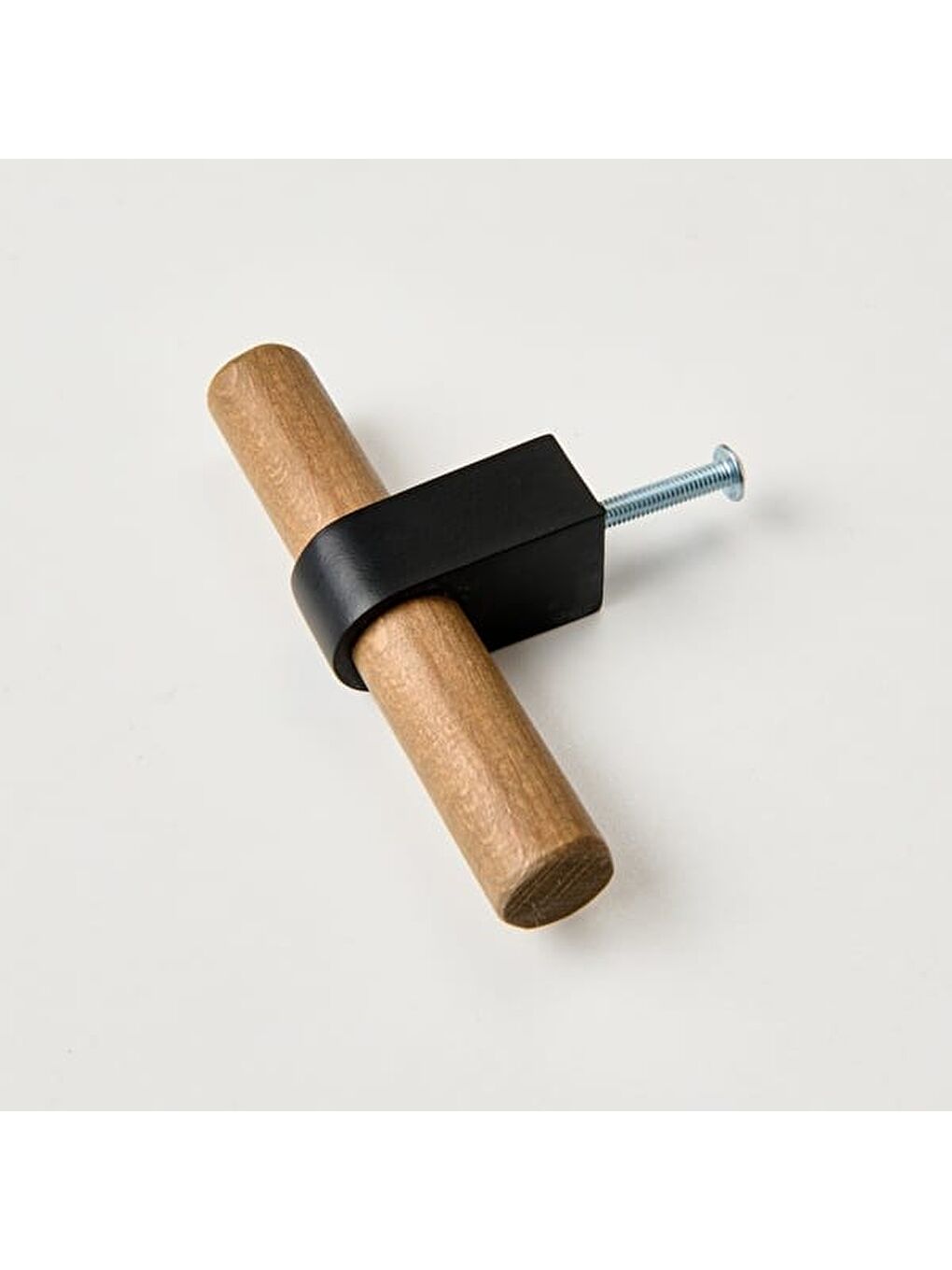 Bistro Düğme Kulp - Kahverengi / Siyah-5