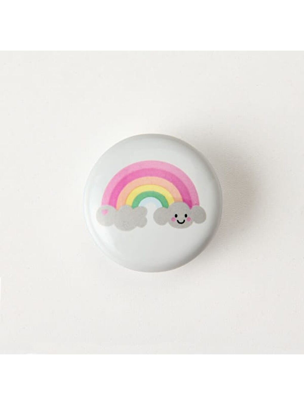 Ufo Düğme Kulp - Beyaz-6