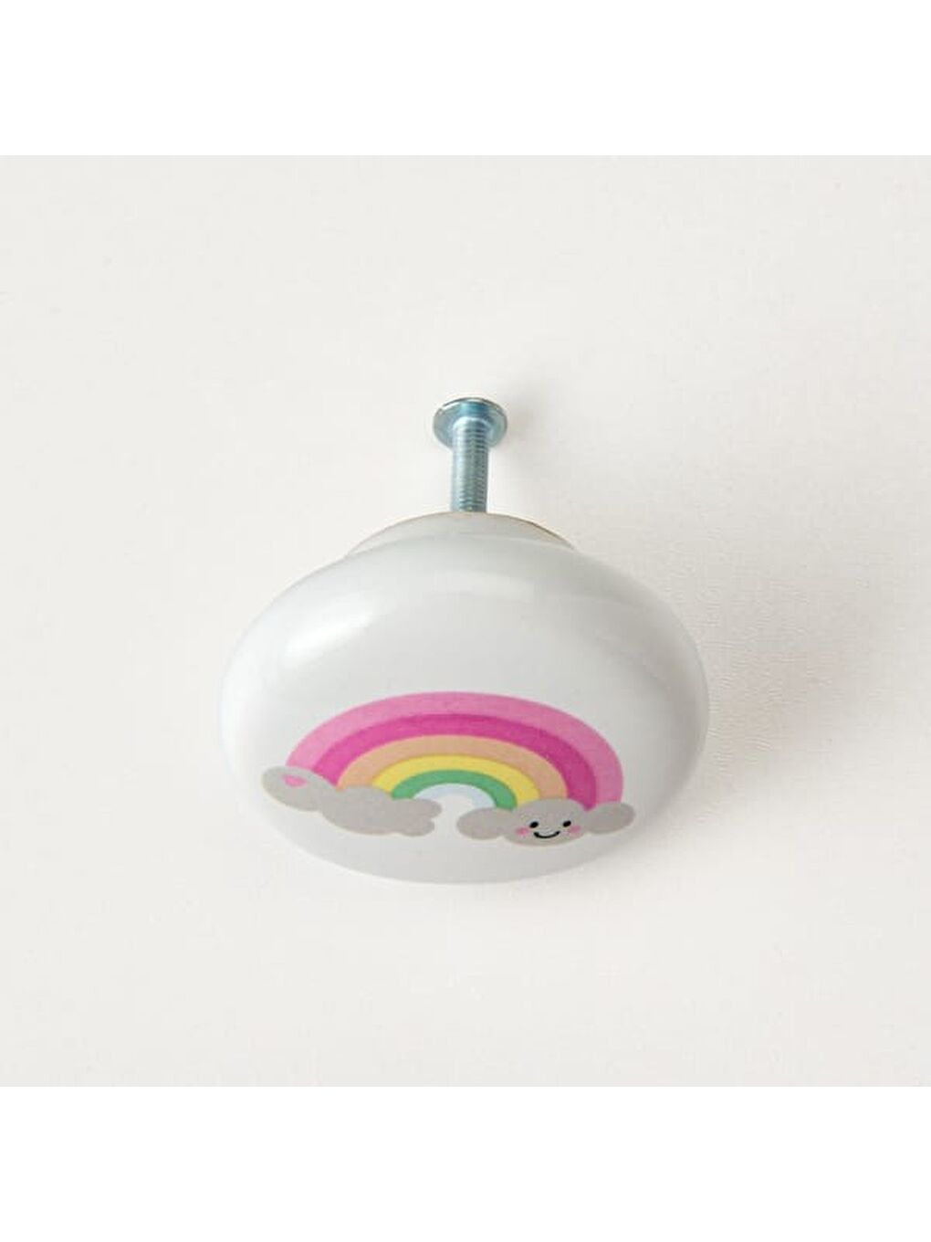 Ufo Düğme Kulp - Beyaz-7