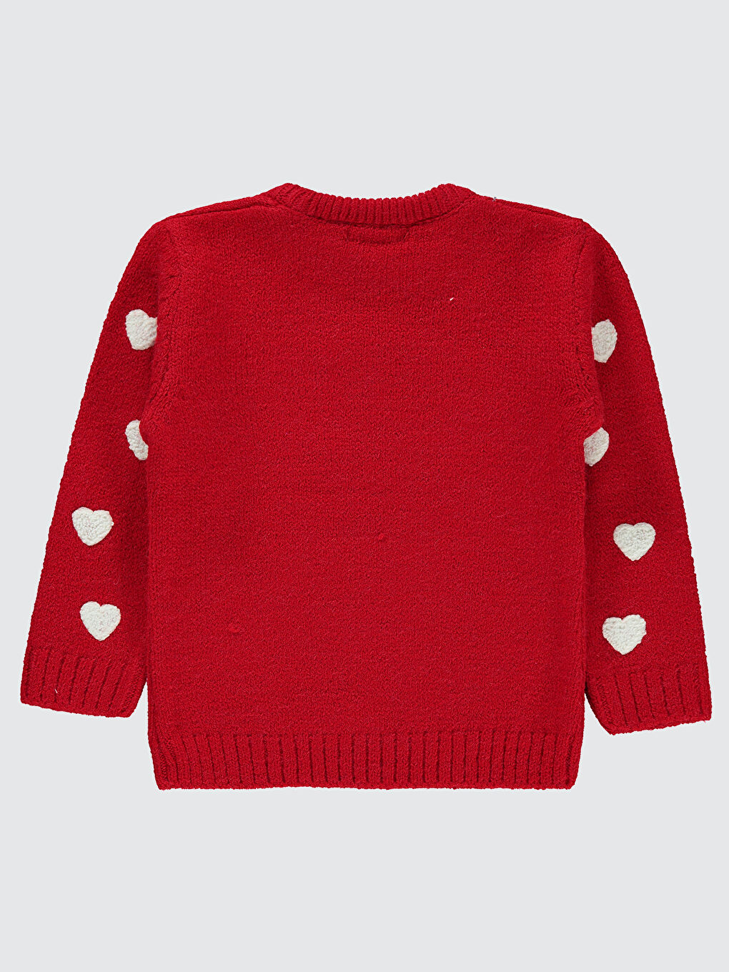 Girls Kız Çocuk Kazak 2-5 Yaş Kırmızı-3