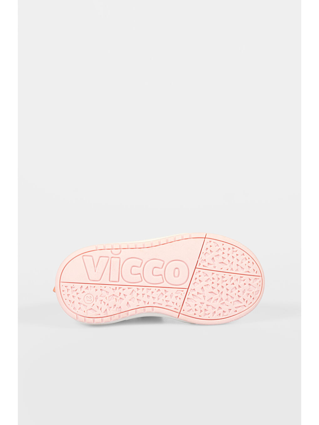 Pembe Disnew Işıklı Kız Bebek Pudra Sneaker-6