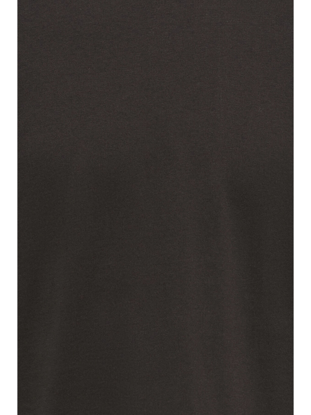 Kahverengi Onsdean Pamuk Karışımlı Yaka Detaylı Bisiklet Yaka T Shirt 22041397-2