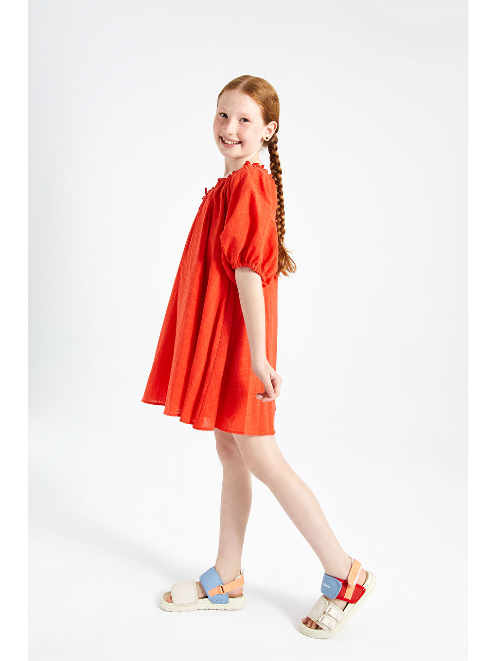 Juju Hafif Unisex Okul Öncesi Bej Sandalet-1