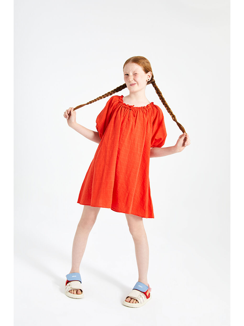 Juju Hafif Unisex Okul Öncesi Bej Sandalet-7