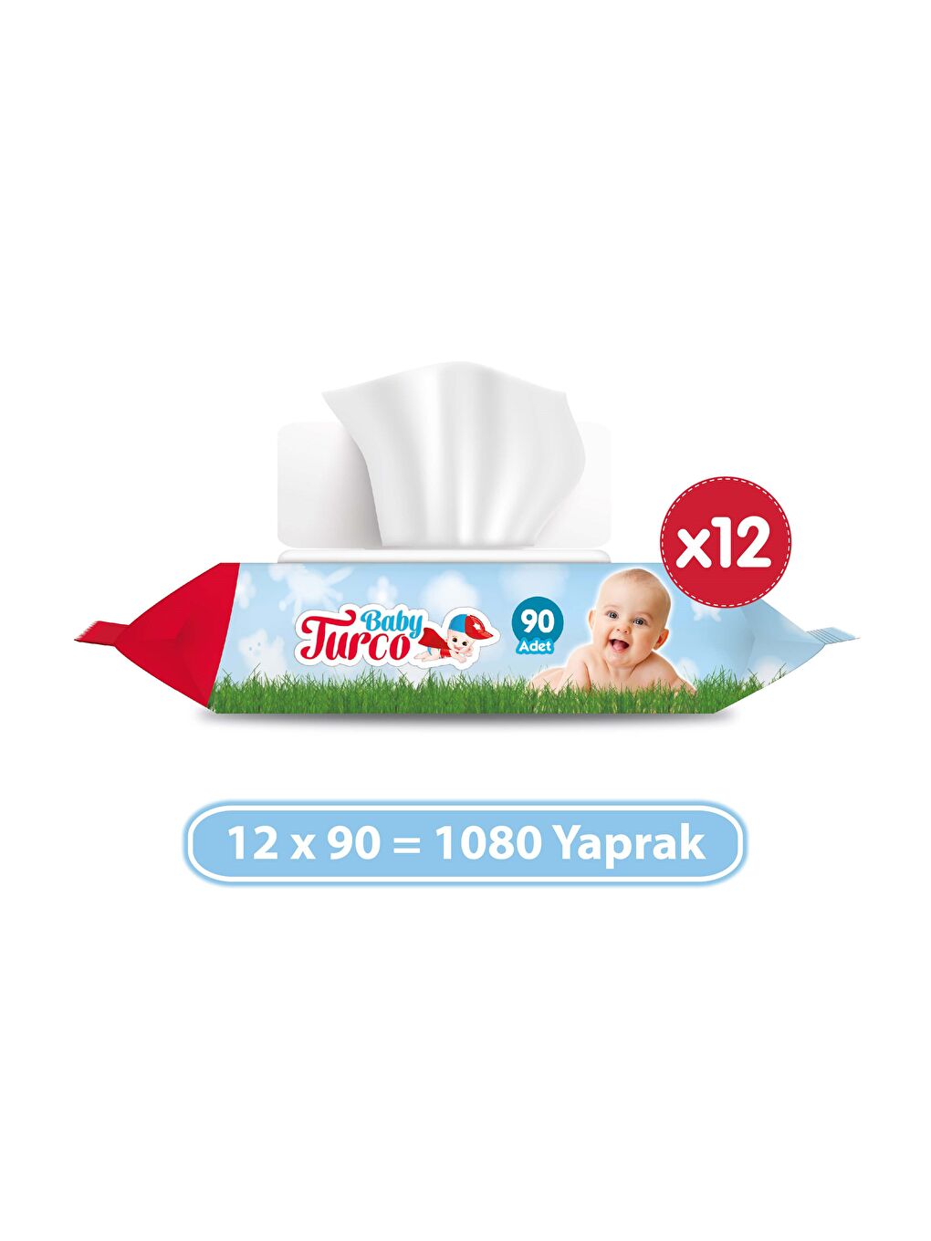 Baby Turco Islak Havlu 12x90'lı