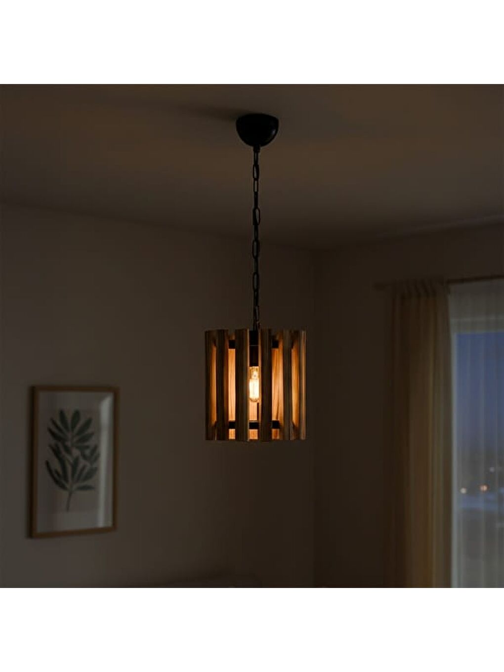 Ahlat Tekli Sarkıt - Kahverengi / Siyah - 22 cm-5