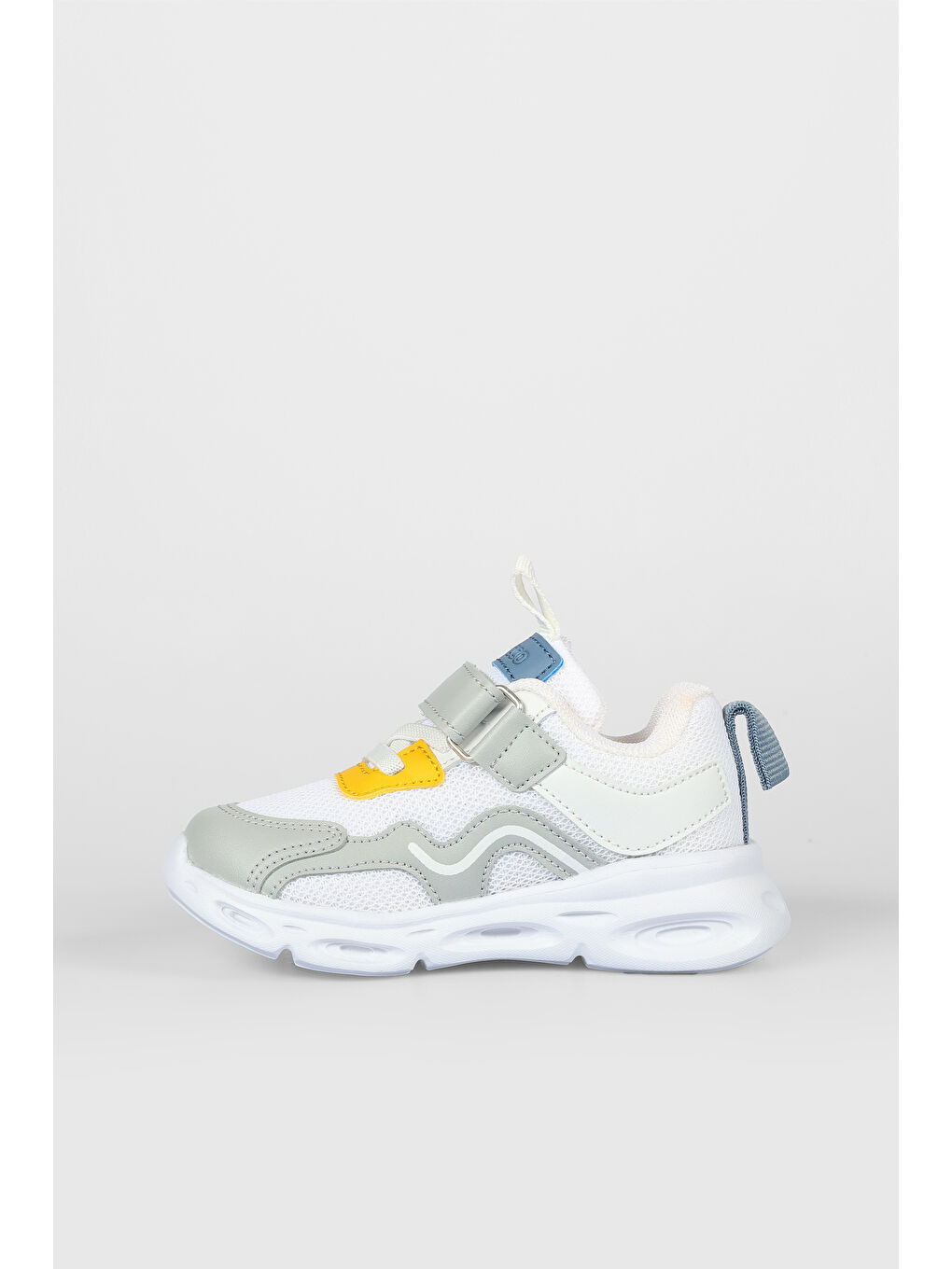 Rony Işıklı Erkek Bebek Beyaz Spor Ayakkabı-1