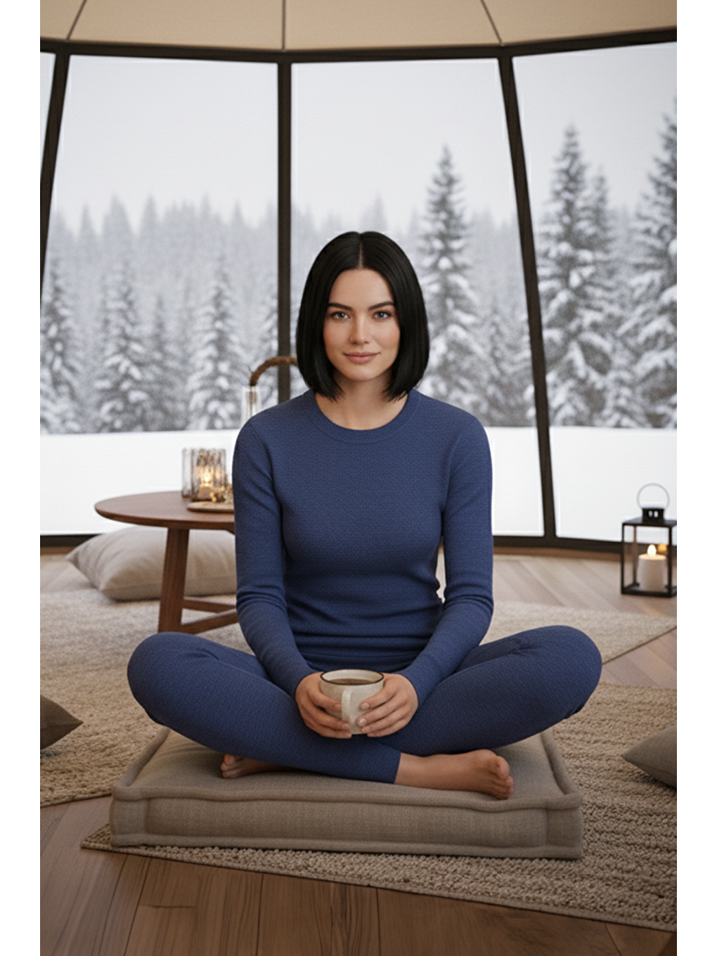 Artica Unisex Termal İçlik Set Lacivert-3