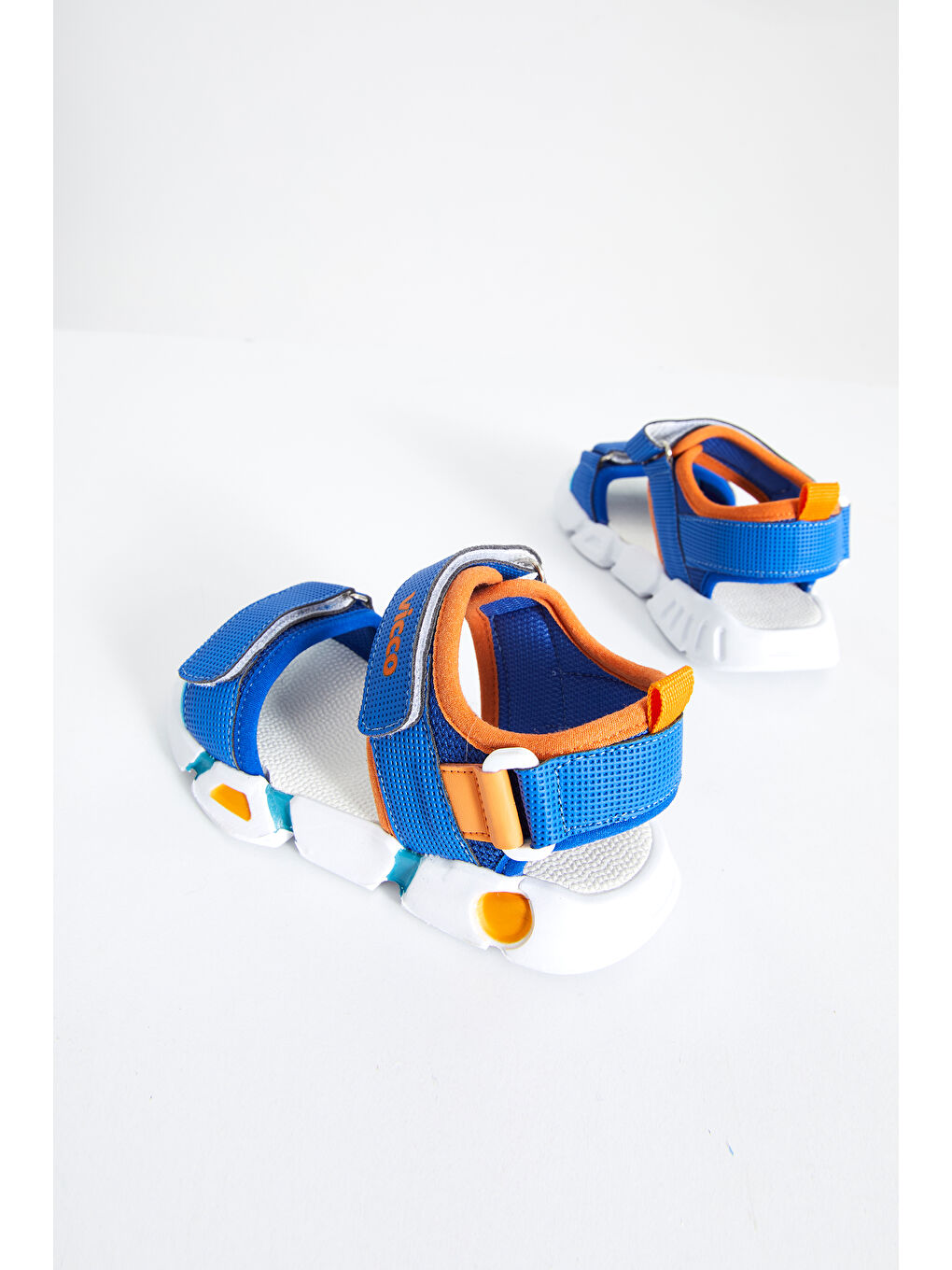 Jax Hafif Erkek Bebek Saks Mavi Sandalet-6