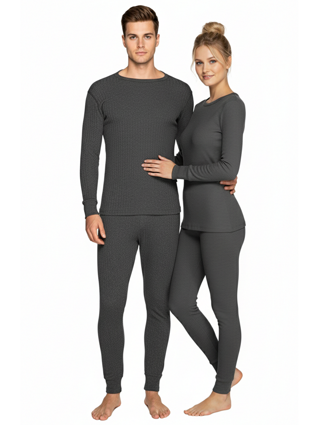 THERMOFORM Ekru Soft Termal Içlik Set Antrasit