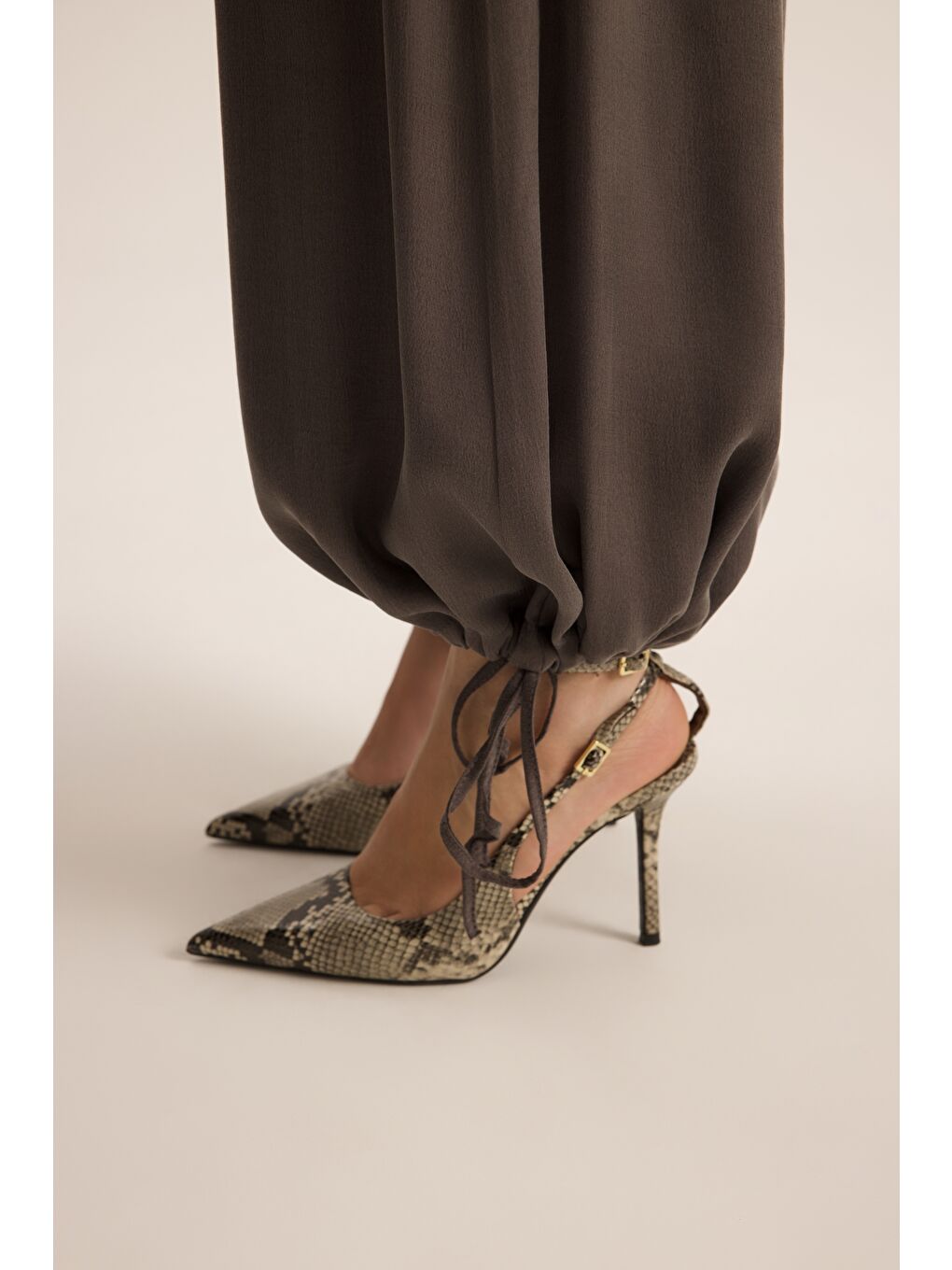 Aria Antrasit Şalvar Pantolon-7