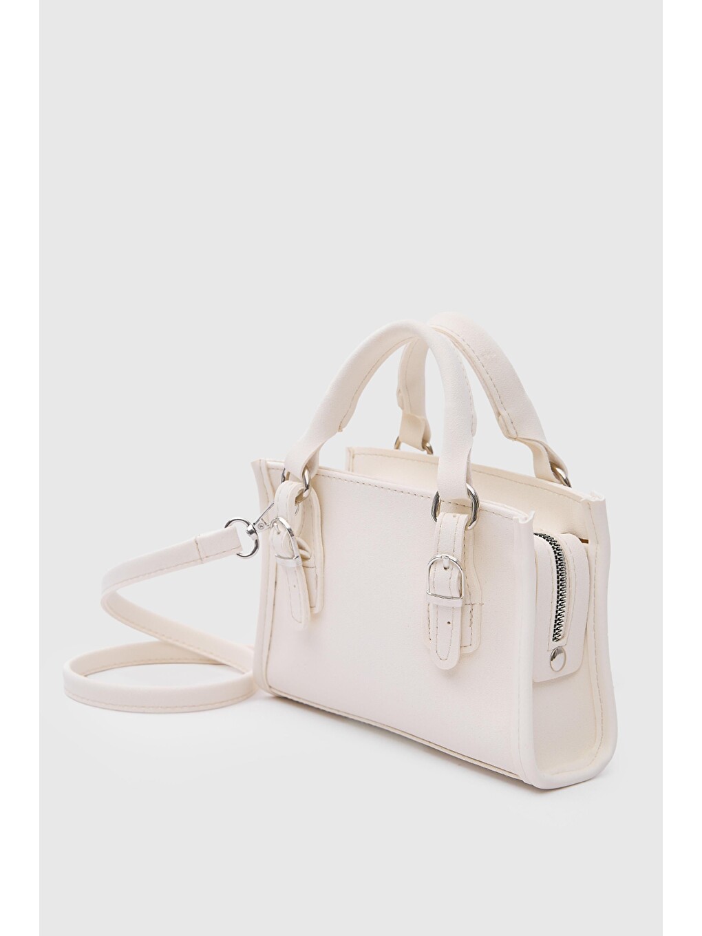 Ekru Wander Mini Çapraz Çanta Vanilla-1