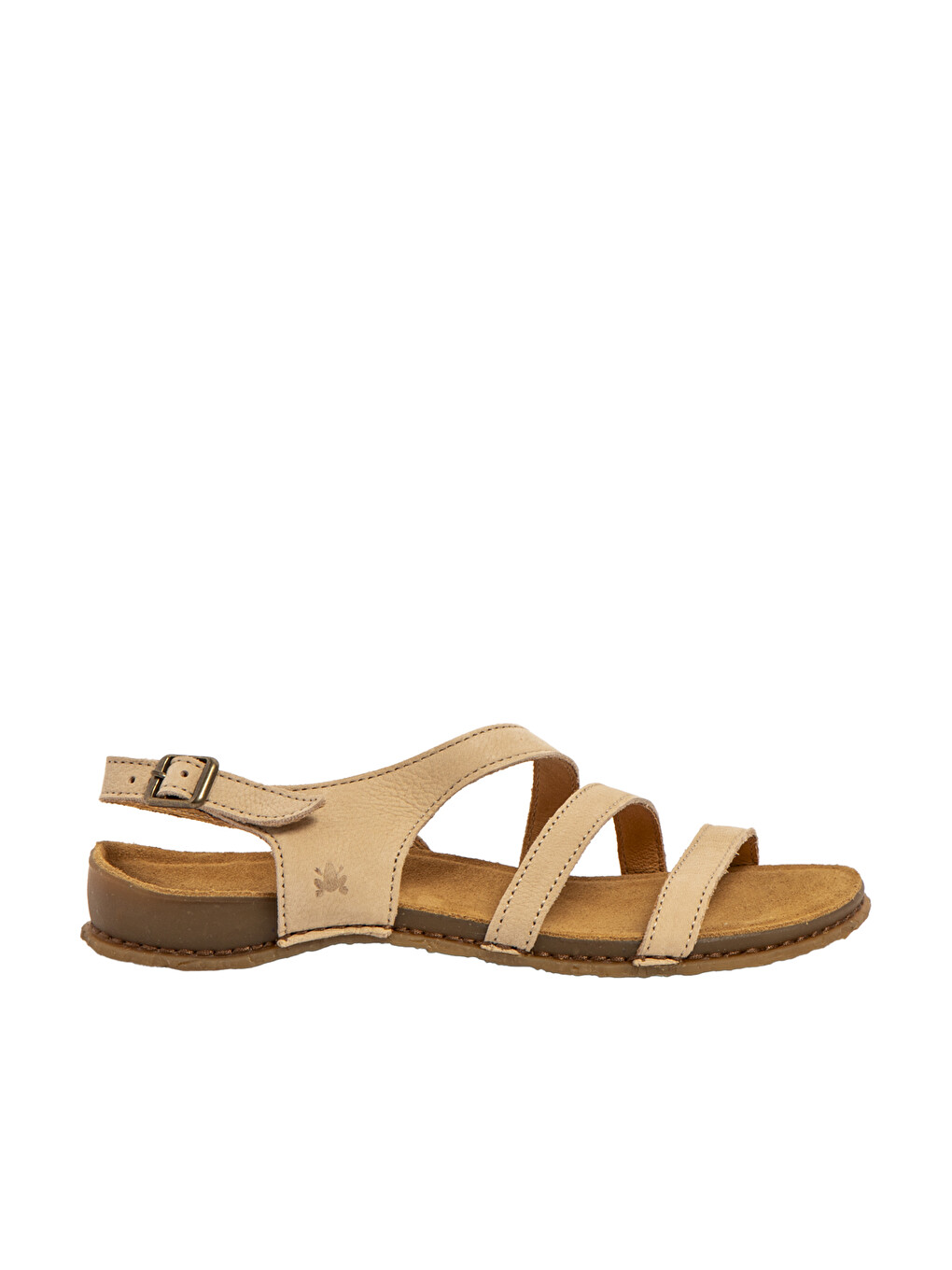 Ekru Kadın Sandalet N5811 Nobuck Lavado Cream/panglao
