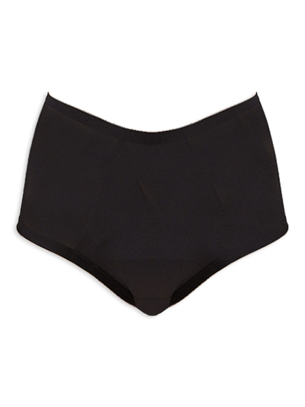 Siyah Pamuklu Yüksek Bel Hamile Bikini Külot