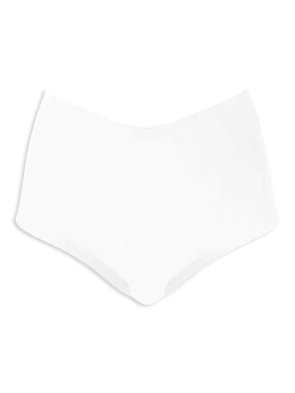 Beyaz Pamuklu Yüksek Bel Hamile Bikini Külot