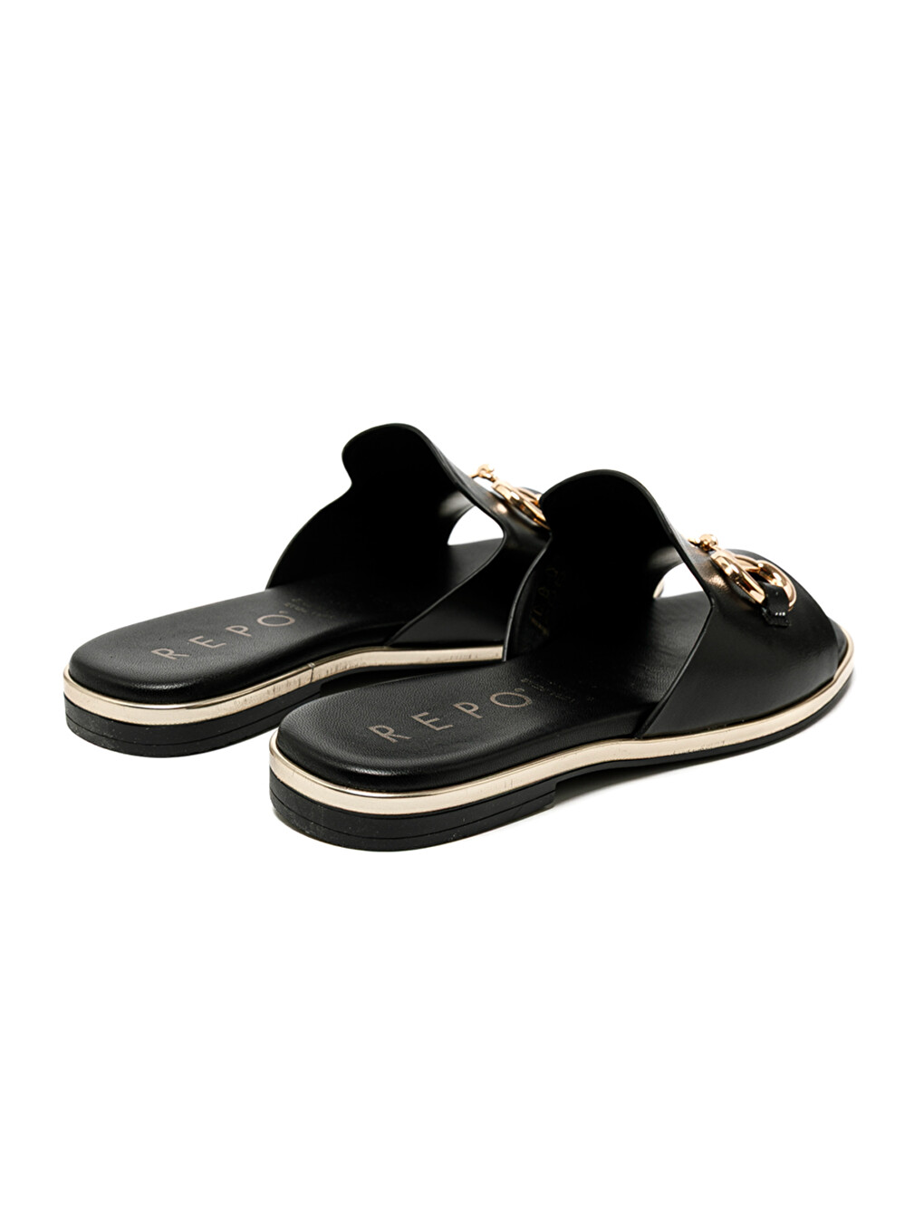 Siyah Kadın Terlik 71119-E5 Black-4