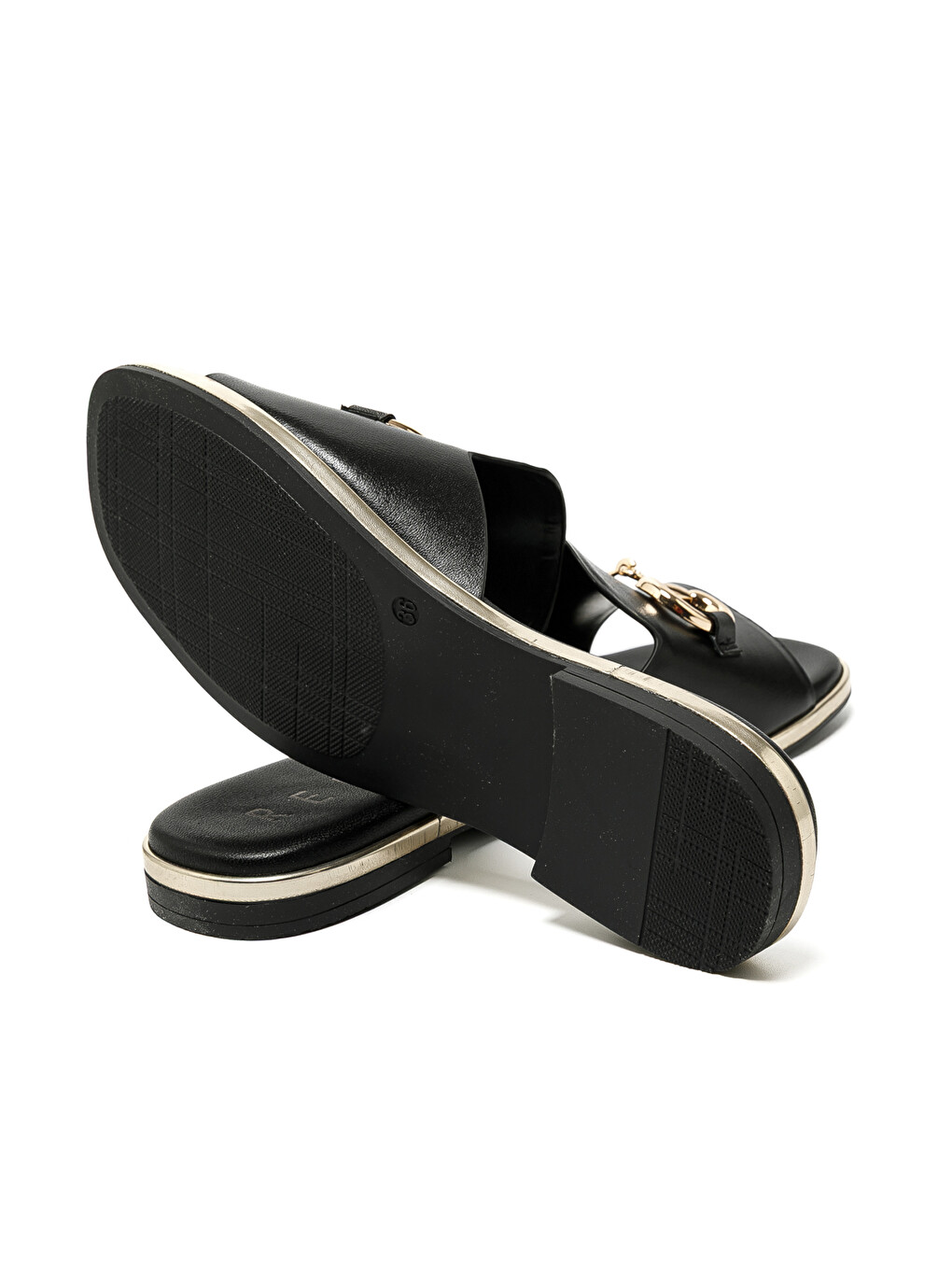 Siyah Kadın Terlik 71119-E5 Black-5
